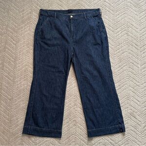 J. Crew Wide Legged Jeans 35P
